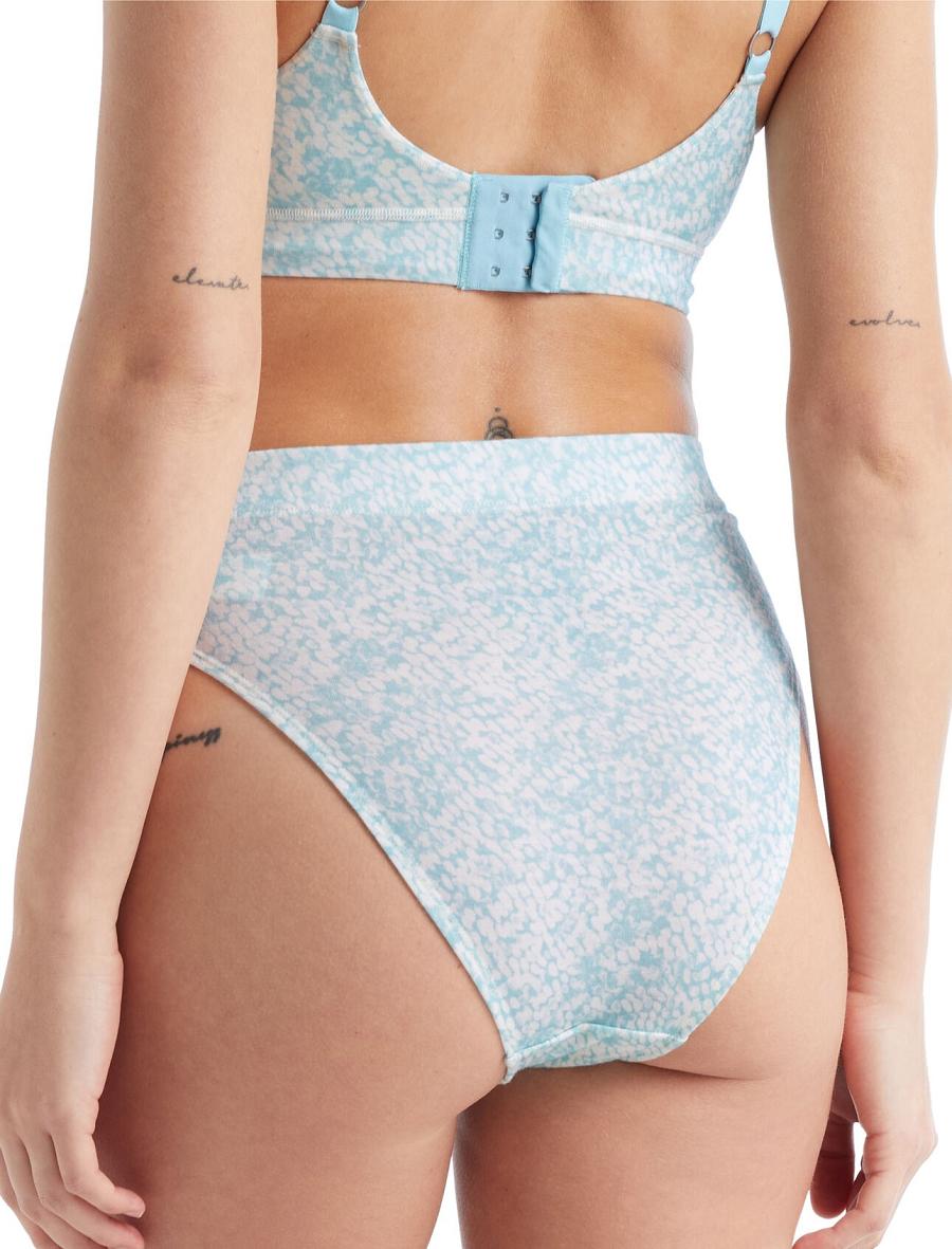 One Piece & Sets Icebreaker Merino Queens High Cut Brief Damskie Szare | PL 1217XYUF